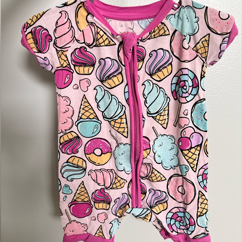 Little Sleepies Pink Sweet Treats Shortie
